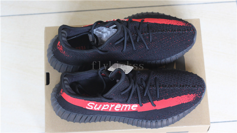 2017 Supreme x Adidas Yeezy Boost 350 V2 Black